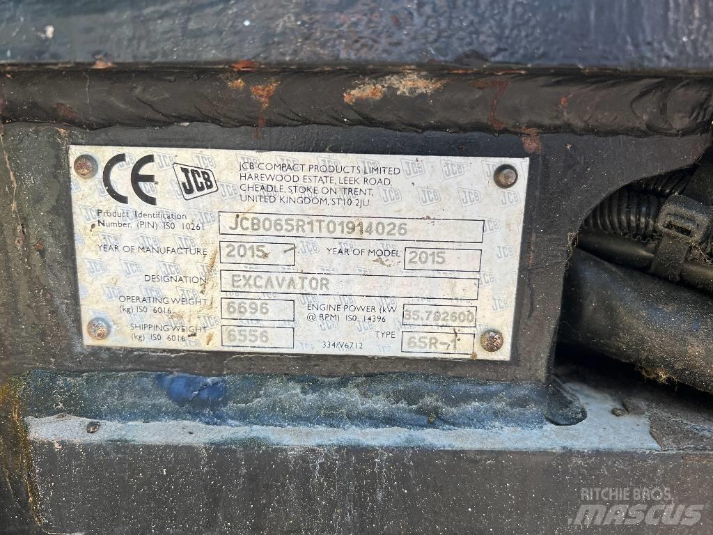 JCB 65 R-1 Mini bageri <7t