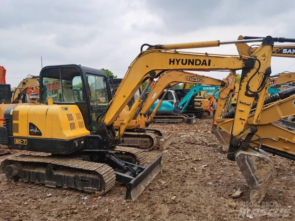 Hyundai R60 Bageri gusjeničari