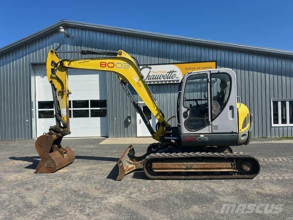Wacker Neuson 8003 Bageri gusjeničari