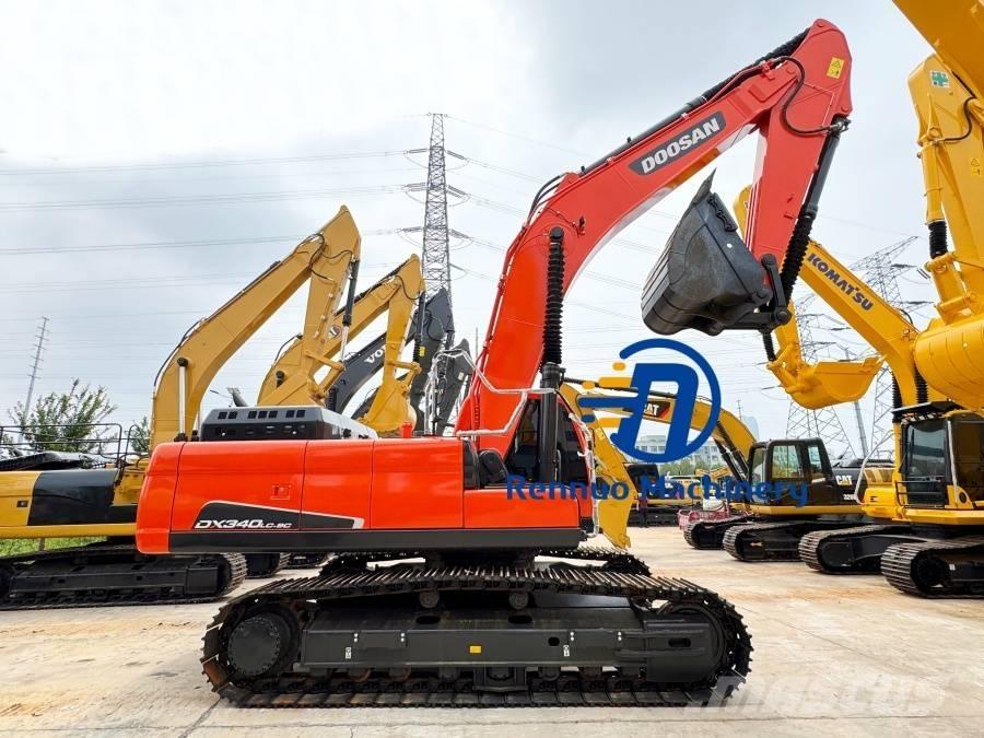Doosan DX 340 Bageri gusjeničari