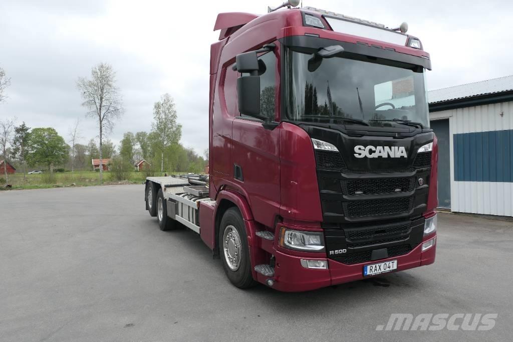 Scania R500 B6x2*4NB Rol kiper kamioni s kukama za dizanje