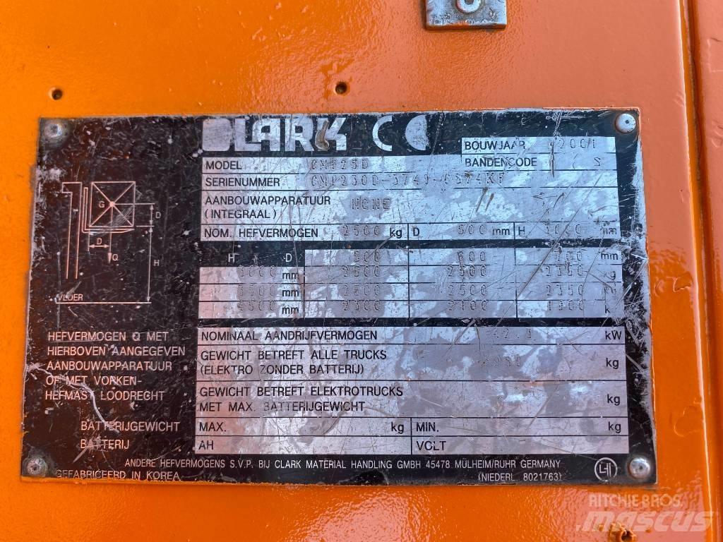 Clark CMP 25 Dizelski viličari