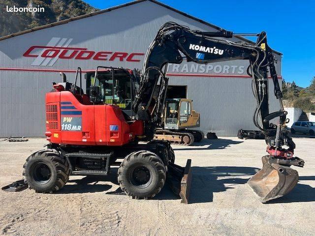 Komatsu PW 118 Bageri na kotačima