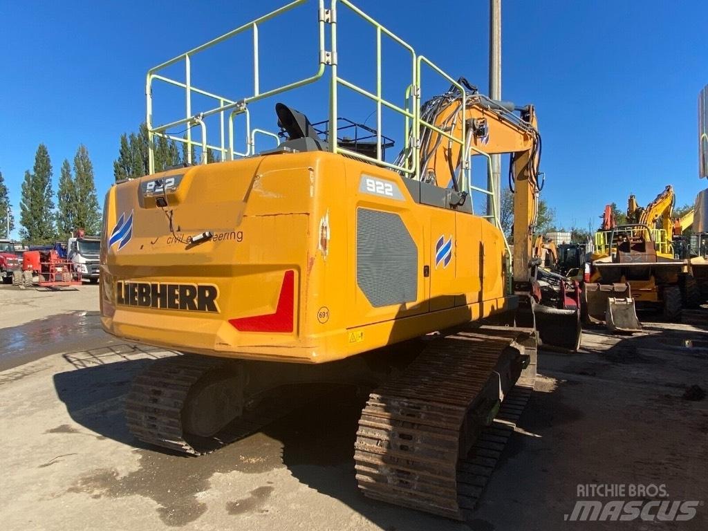 Liebherr R 922 Bageri gusjeničari