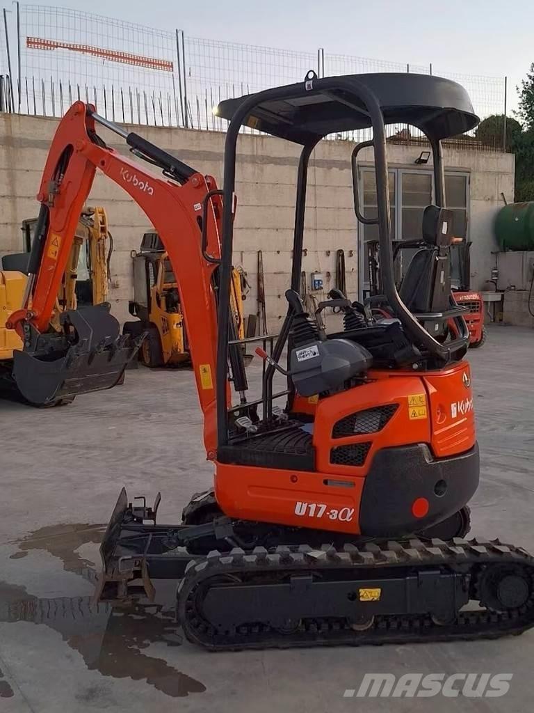 Kubota U17-3a Mini bageri <7t