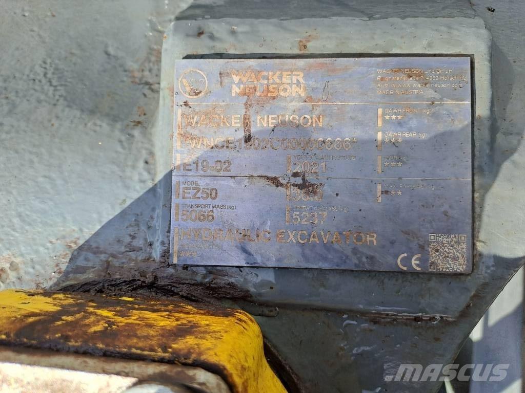 Wacker Neuson EZ50 Bageri gusjeničari