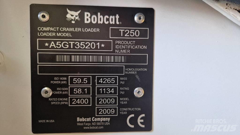 Bobcat T 250 Utovarivači gusjeničari