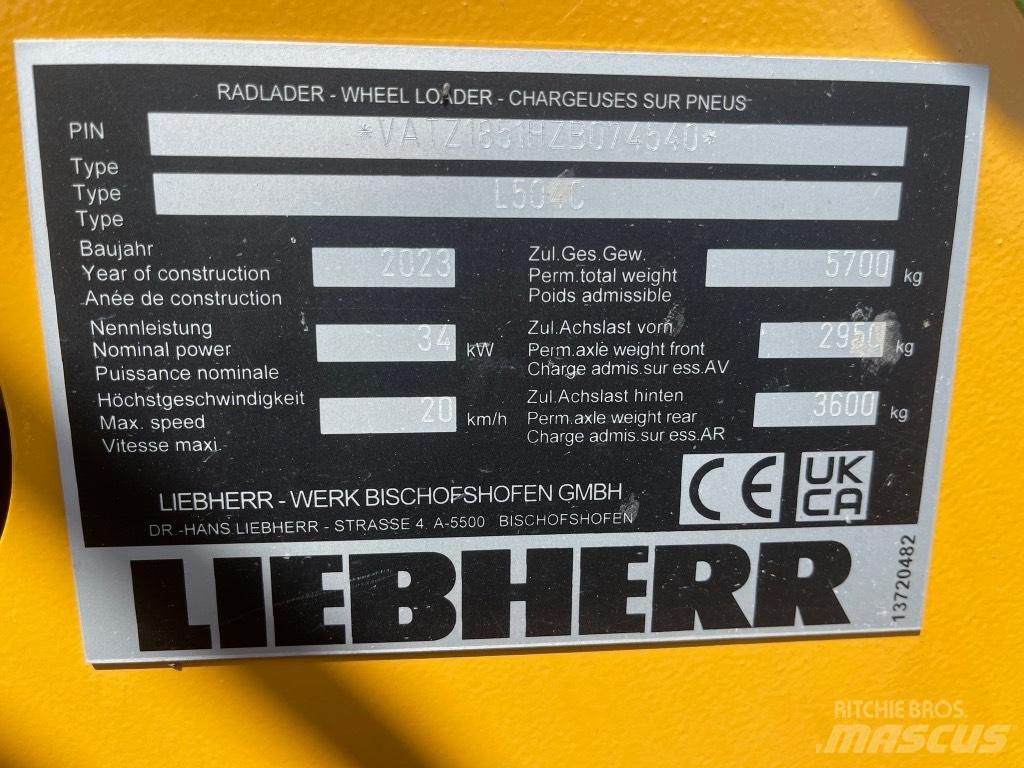 Liebherr L 504 Mini utovarivači