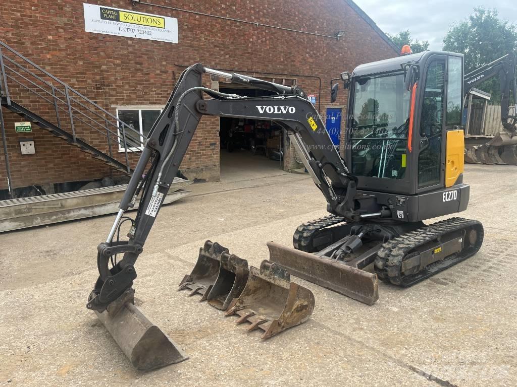 Volvo EC 27 D Mini bageri <7t