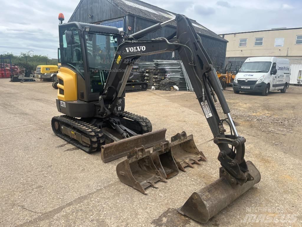 Volvo EC 27 D Mini bageri <7t
