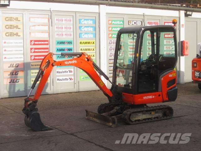 Kubota KX016-4 Mini bageri <7t