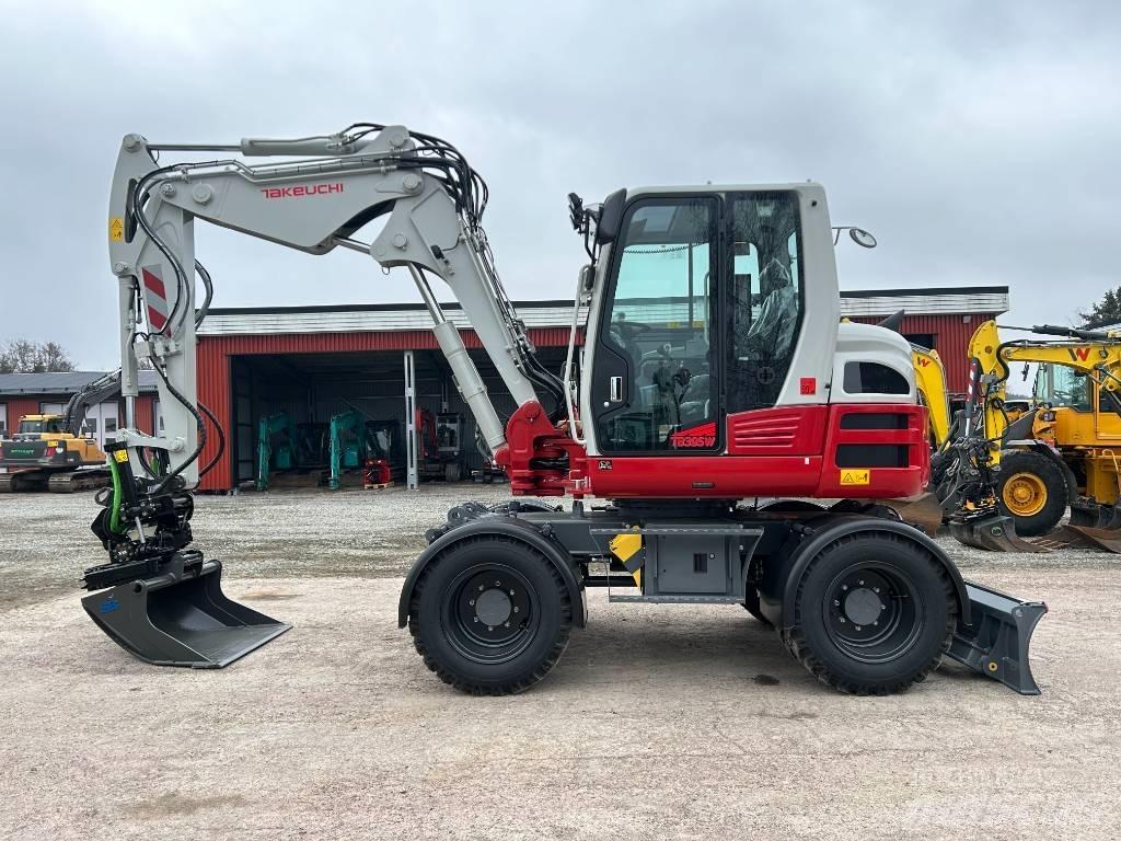Takeuchi TB395W Bageri na kotačima