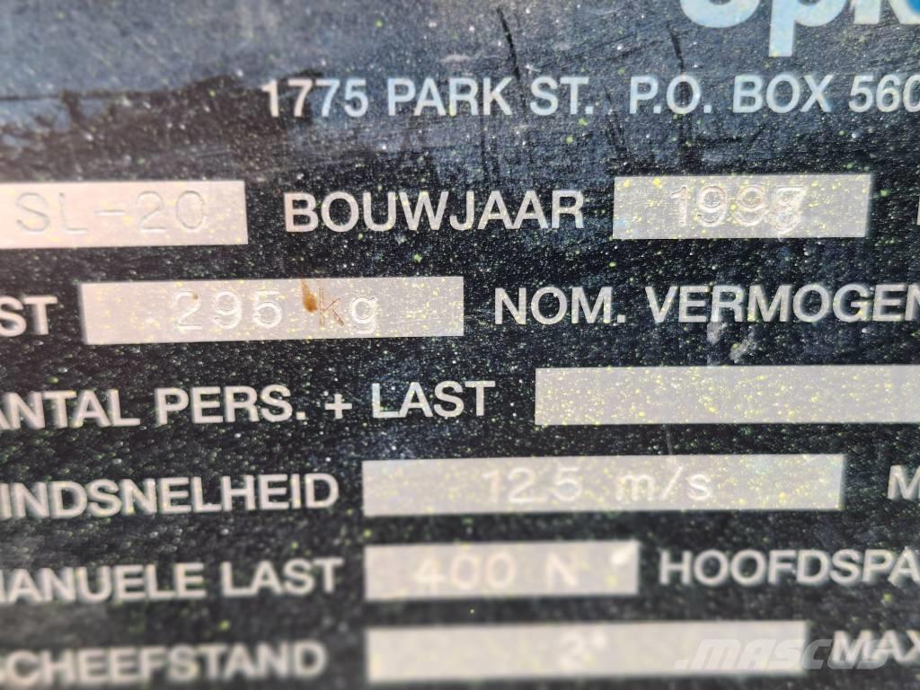 UpRight SL20 Škaraste platforme