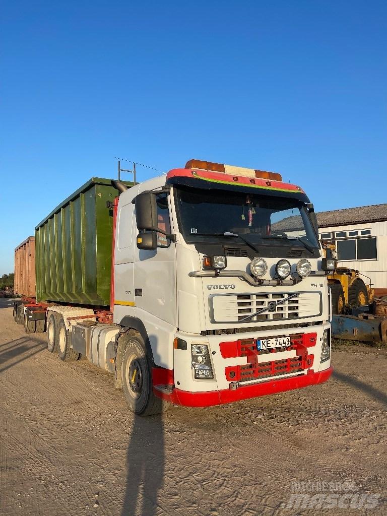 Volvo FH 12 500 Rol kiper kamioni s kukama za dizanje