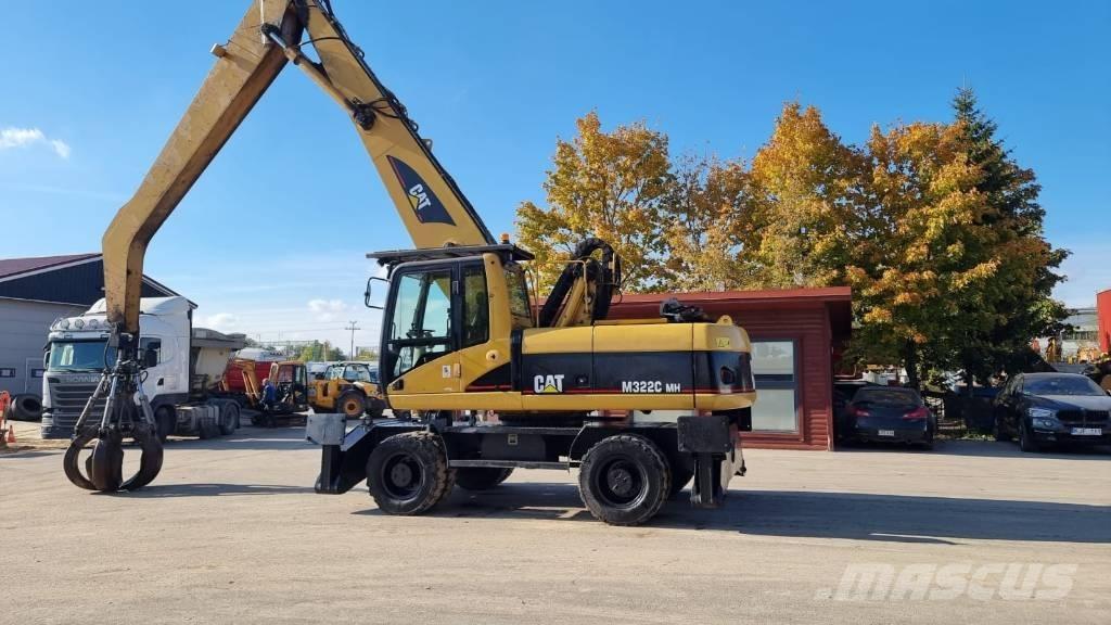 CAT M 322 C MH Bageri za manipuliranje materijalom / otpadom