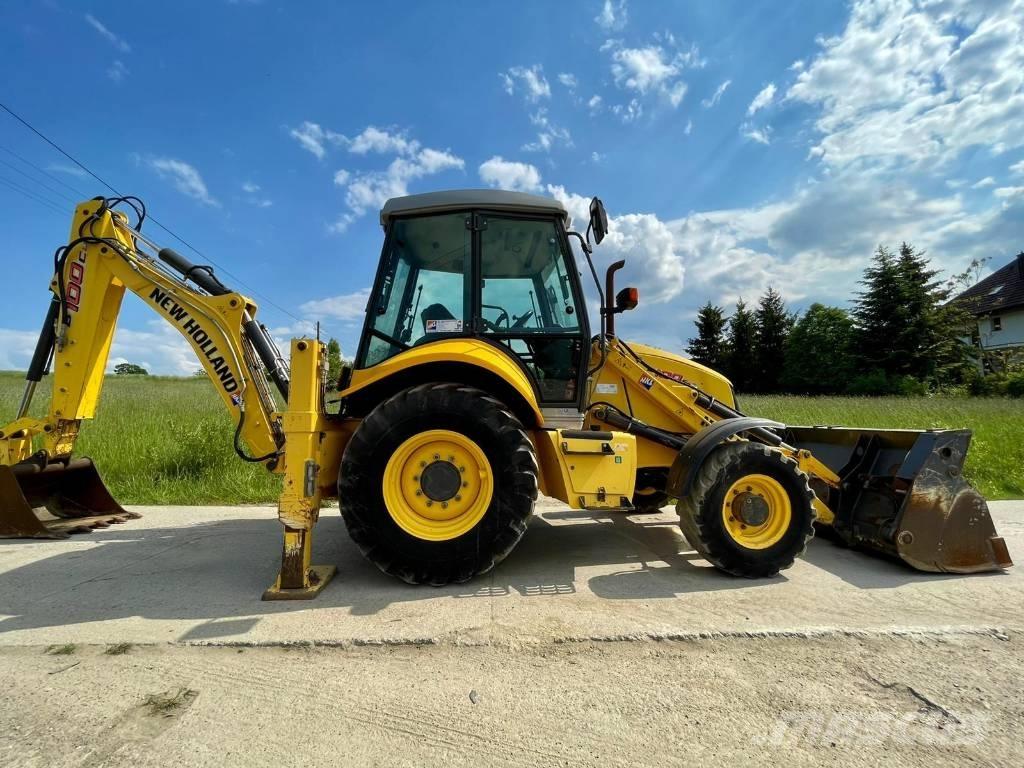 New Holland B 100 C Utovarni rovokopači