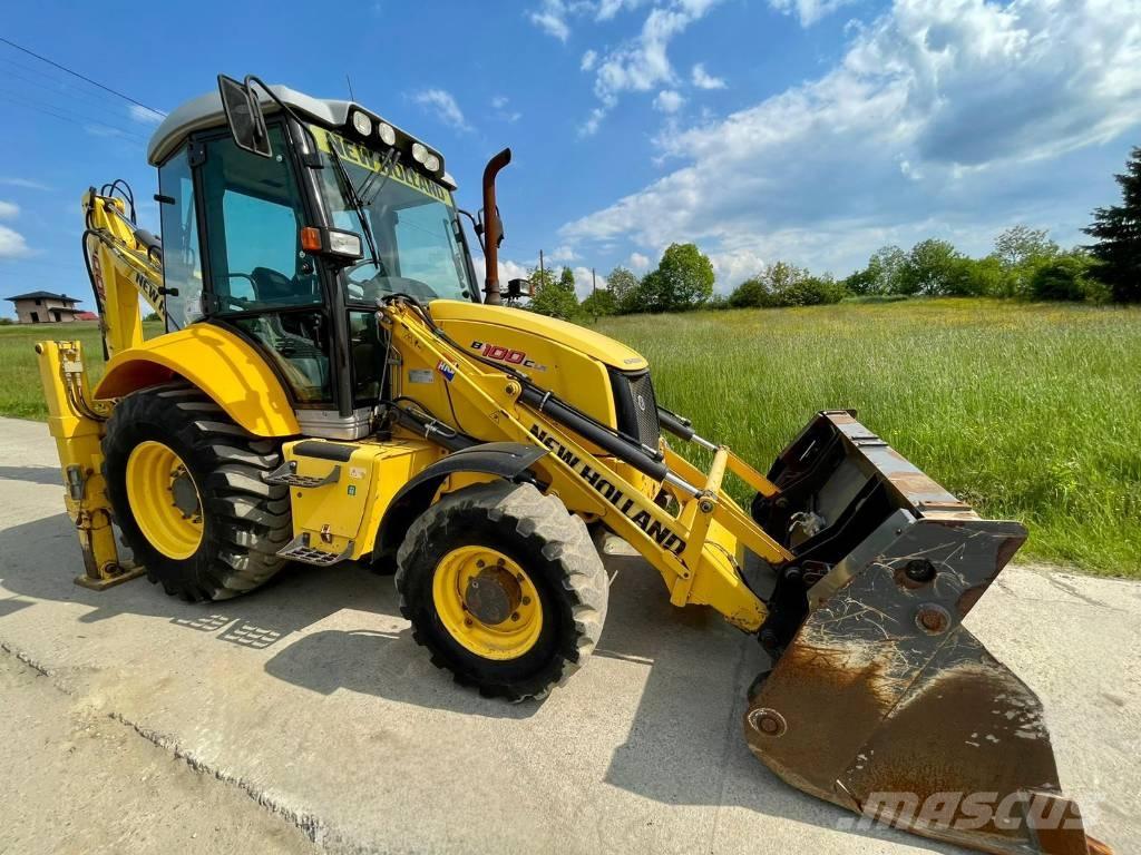 New Holland B 100 C Utovarni rovokopači