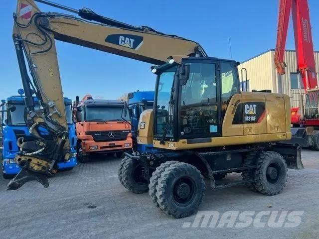 CAT M 318 F Bageri na kotačima