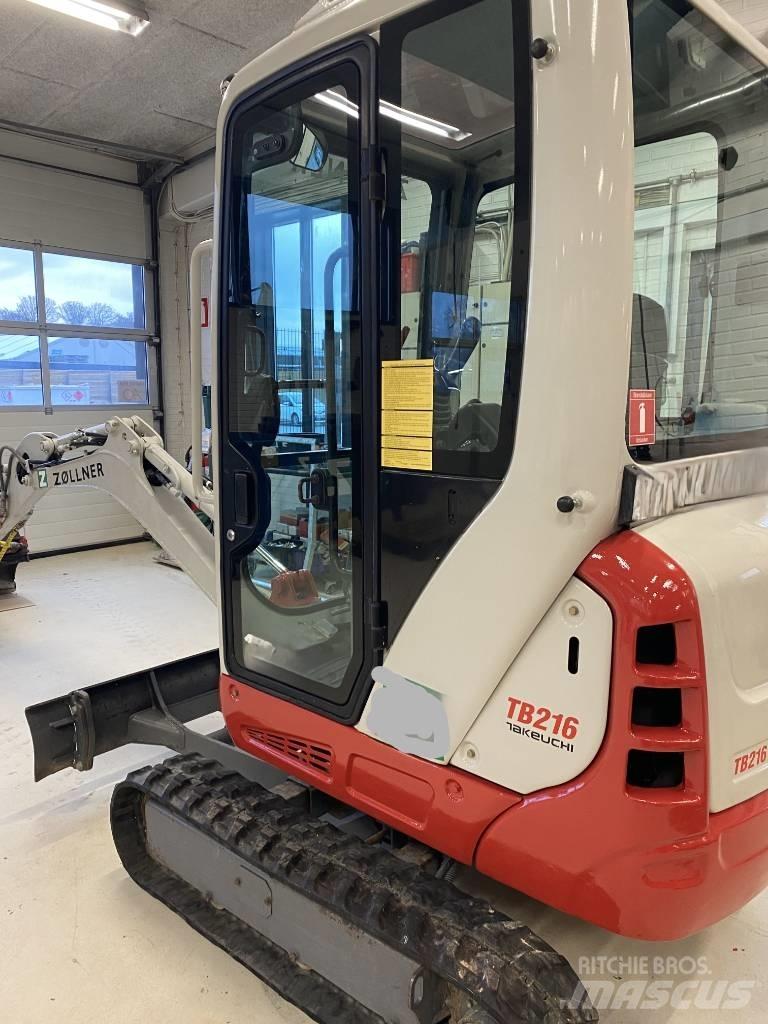 Takeuchi TB 216 Mini bageri <7t