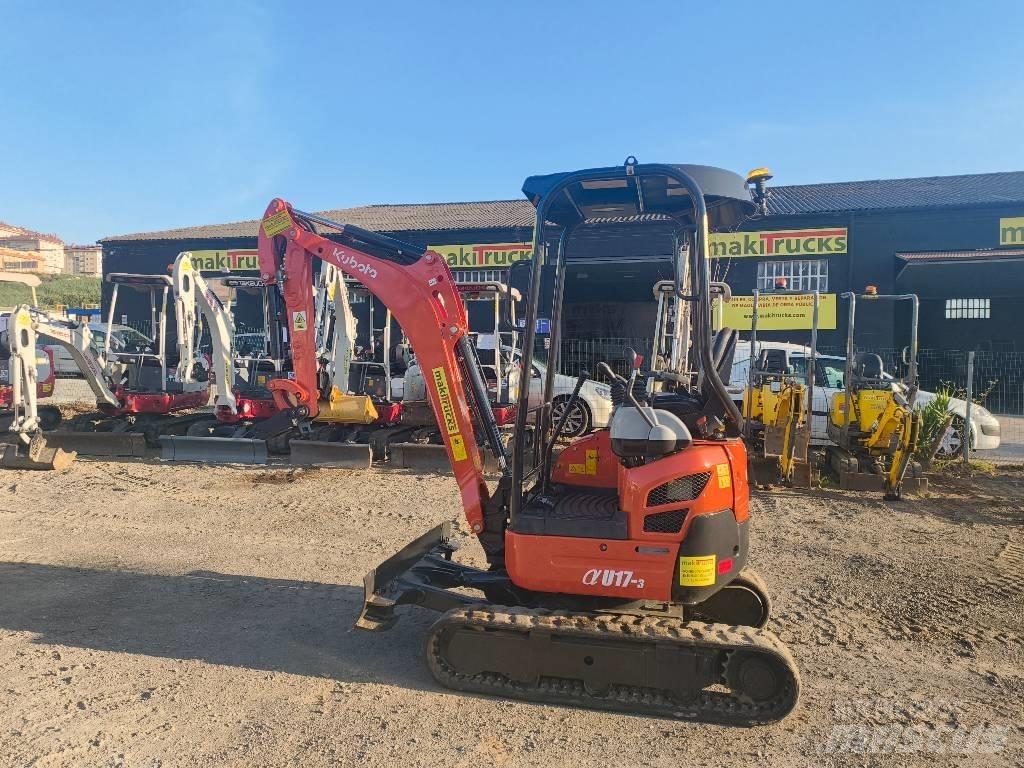 Kubota U 17-3 Mini bageri <7t