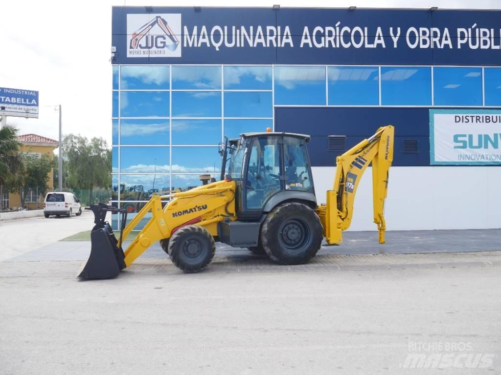 Komatsu WB 97 R Utovarni rovokopači
