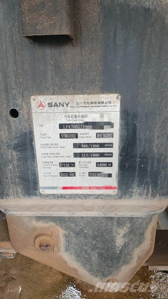 Sany STC1300C8 Rabljene dizalice za težak teren