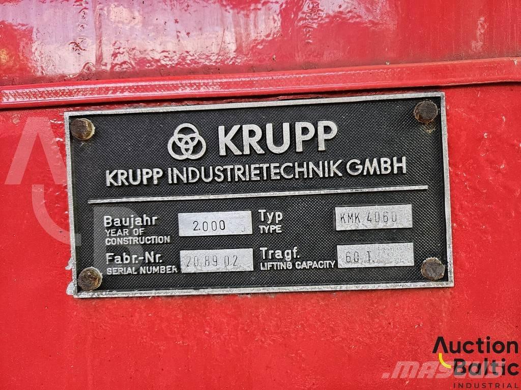 Krupp KMK 4060 Rabljene dizalice za težak teren