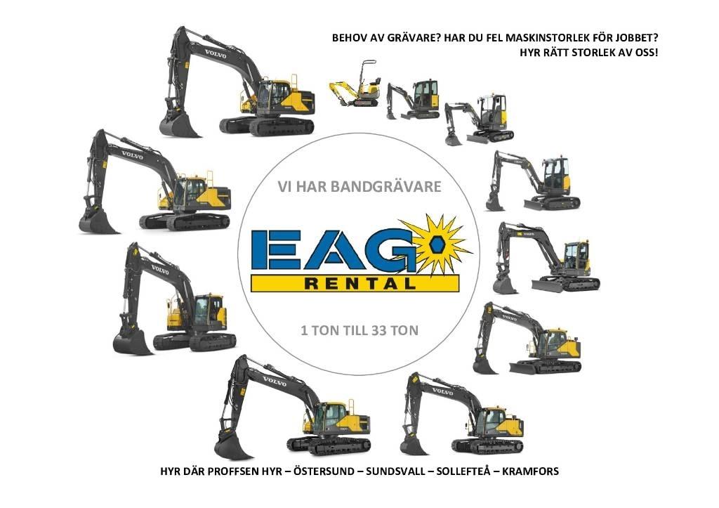 Volvo EC250EL Bageri gusjeničari