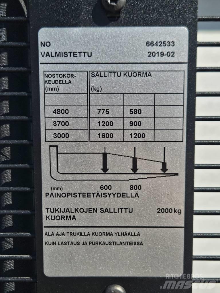 Toyota SPE 160 L Ručni električni viličar
