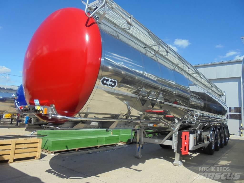 Van Hool 45000 liter Tanker poluprikolice