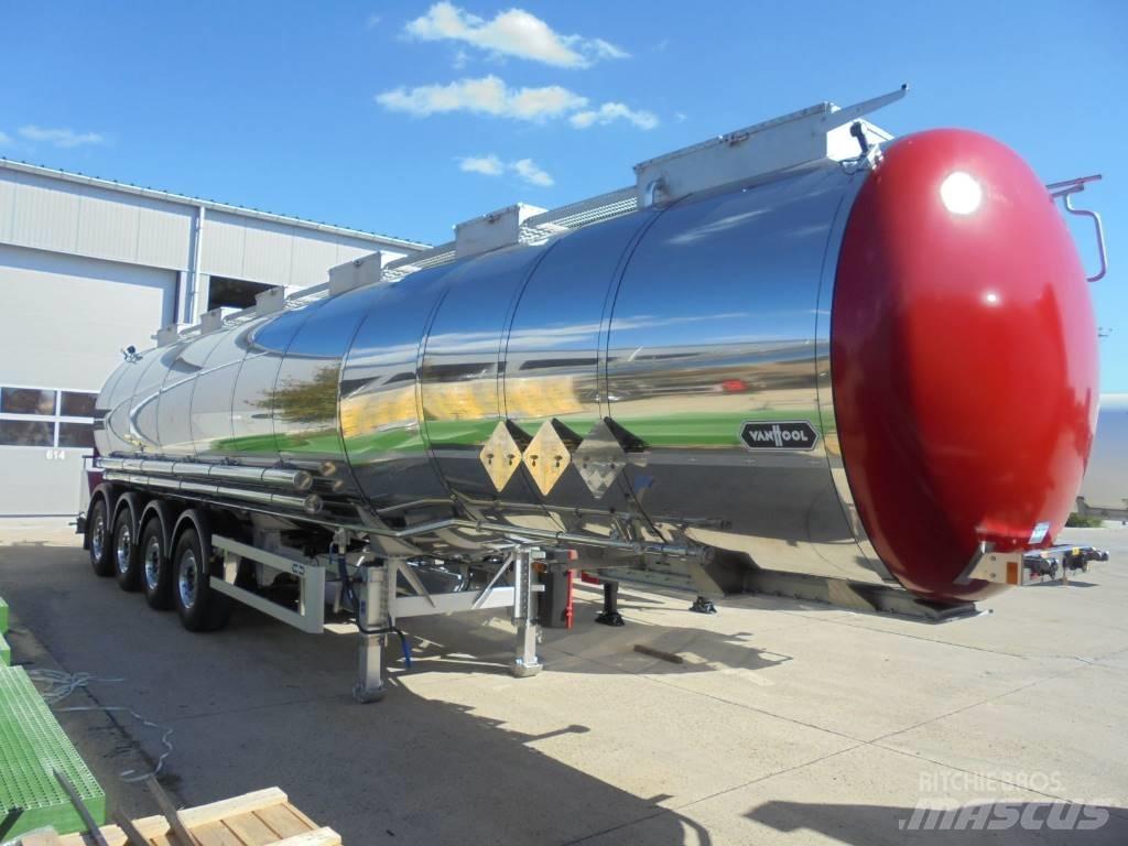 Van Hool 45000 liter Tanker poluprikolice