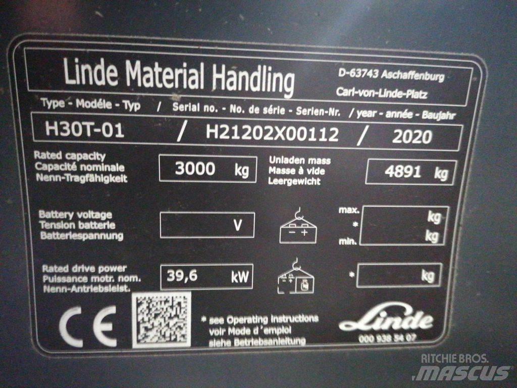 Linde H30T-01 Plinski viličari