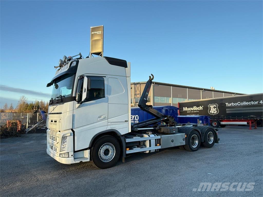 Volvo FH540 6x4 Rol kiper kamioni s kukama za dizanje