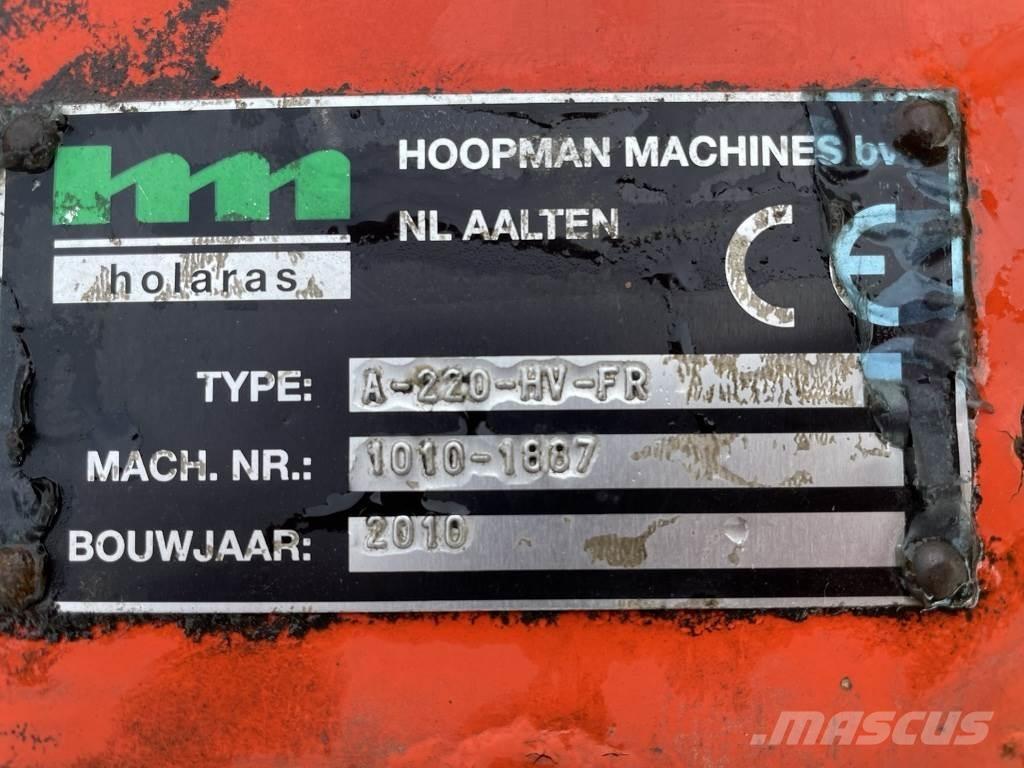 Holaras A220 Strojevi za metenje