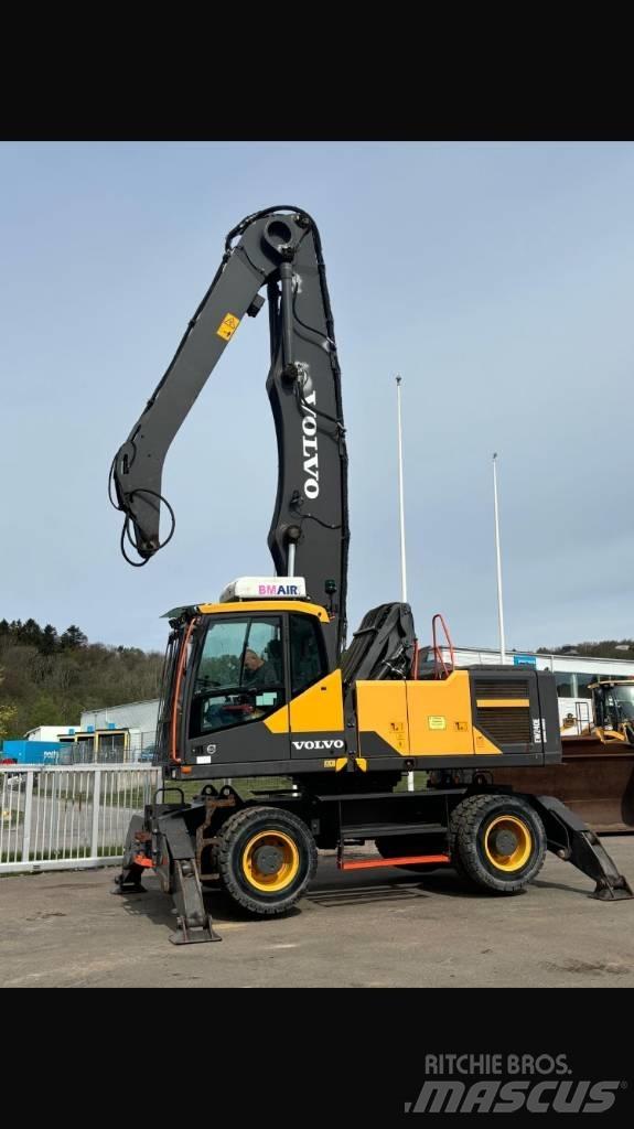 Volvo EW 240 E MH Bageri za manipuliranje materijalom / otpadom