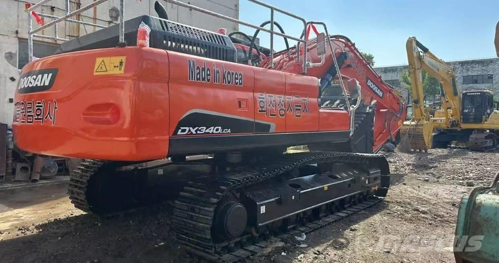 Doosan DX340 Bageri gusjeničari