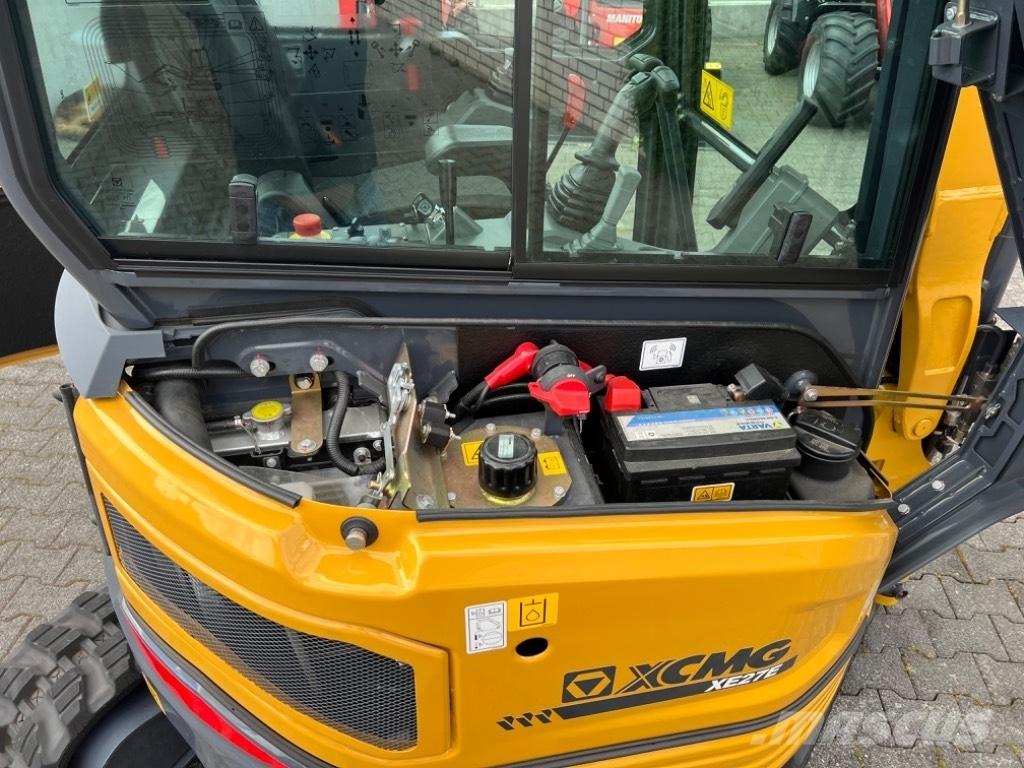 XCMG XE 27 E Mini bageri <7t