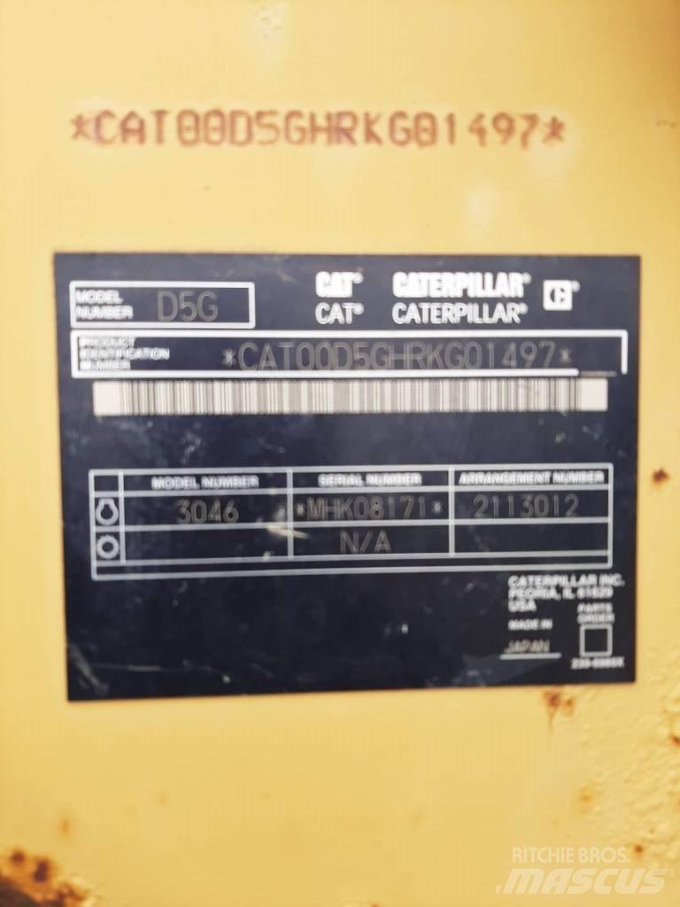CAT D5GLGP Buldožeri gusjeničari