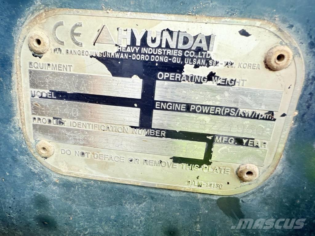 Hyundai HX 140 L Bageri gusjeničari