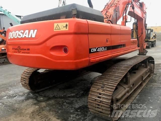 Doosan DX480LC Bageri gusjeničari