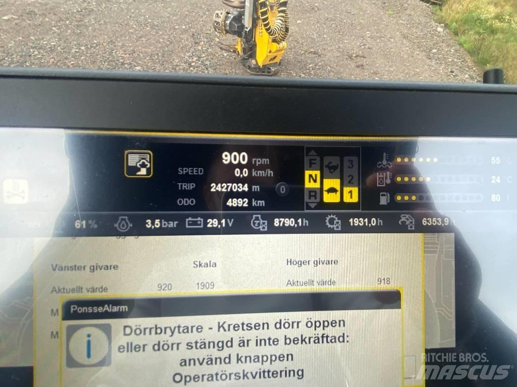 Ponsse Scorpion King Harversteri