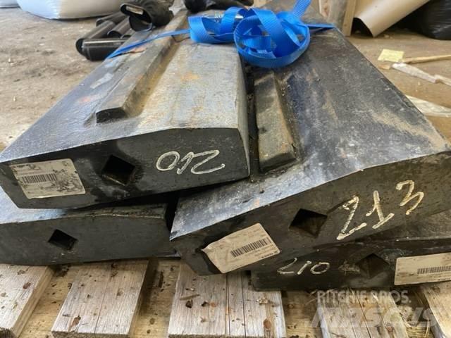 Terex XH320SR Ostale komponente
