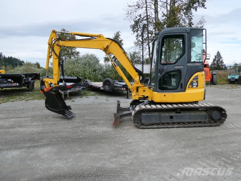 Komatsu PC 40 MR-3 Mini bageri <7t