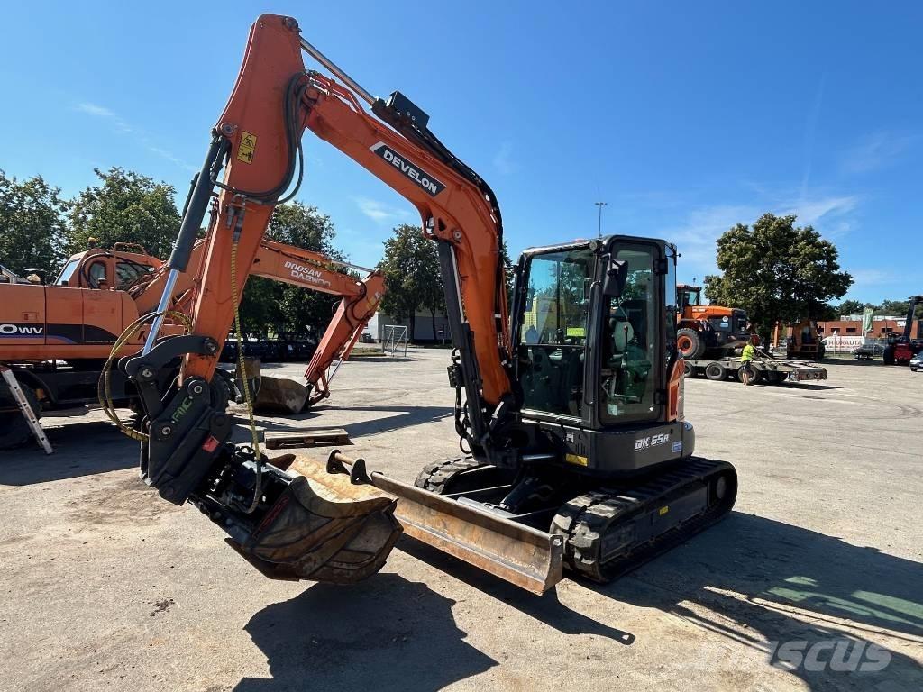 Develon DX 55 R-7 Mini bageri <7t