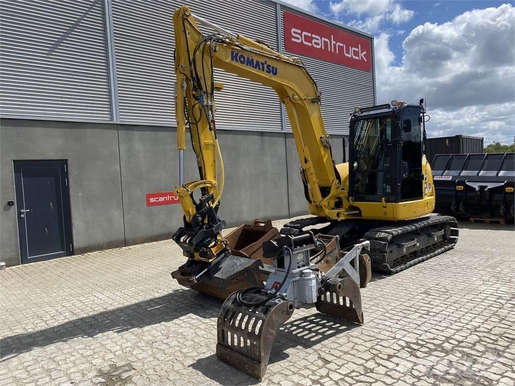 Komatsu PC80MR-5EO Bageri na kotačima