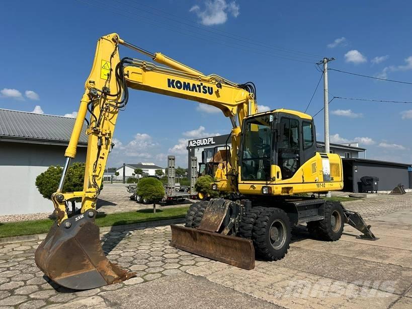 Komatsu PW 160-7E0 Bageri na kotačima