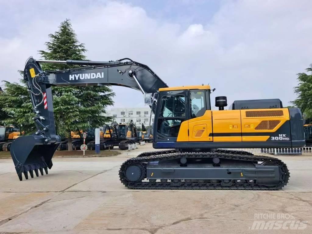 Hyundai HX300HD Bageri gusjeničari