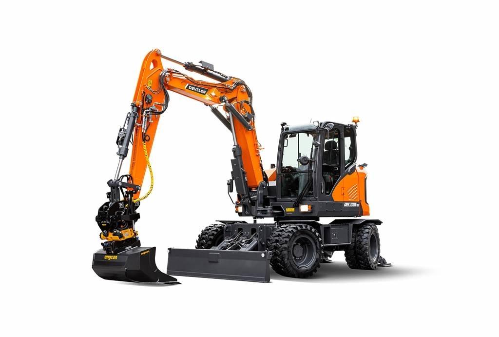 Develon DX100W-7 Bageri na kotačima