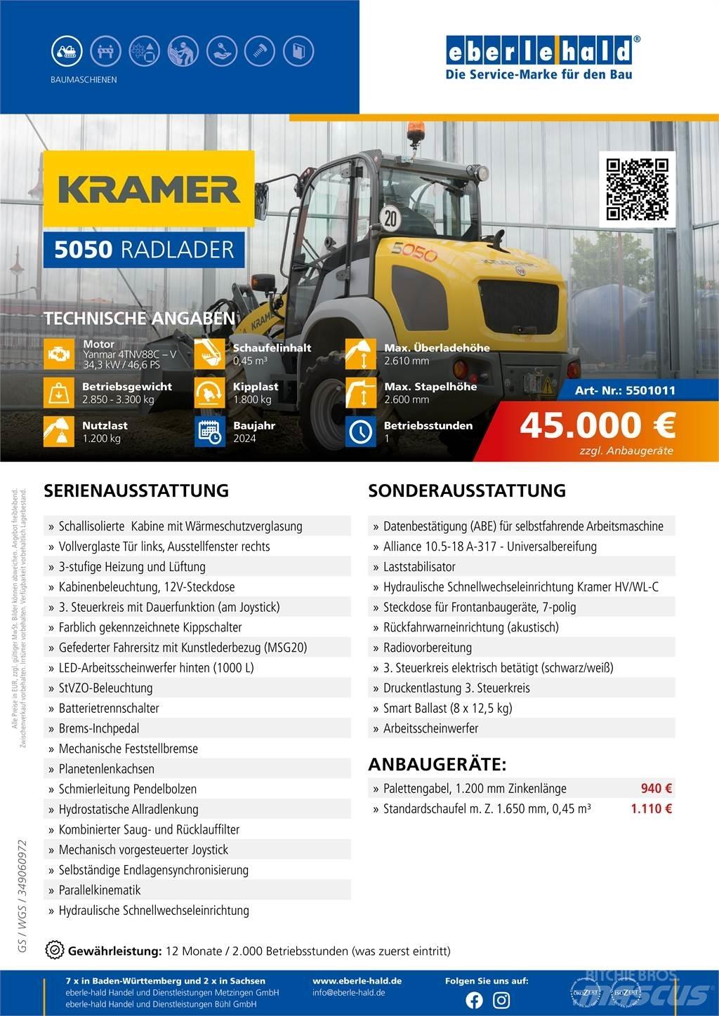Kramer 5050 Utovarivači na kotačima
