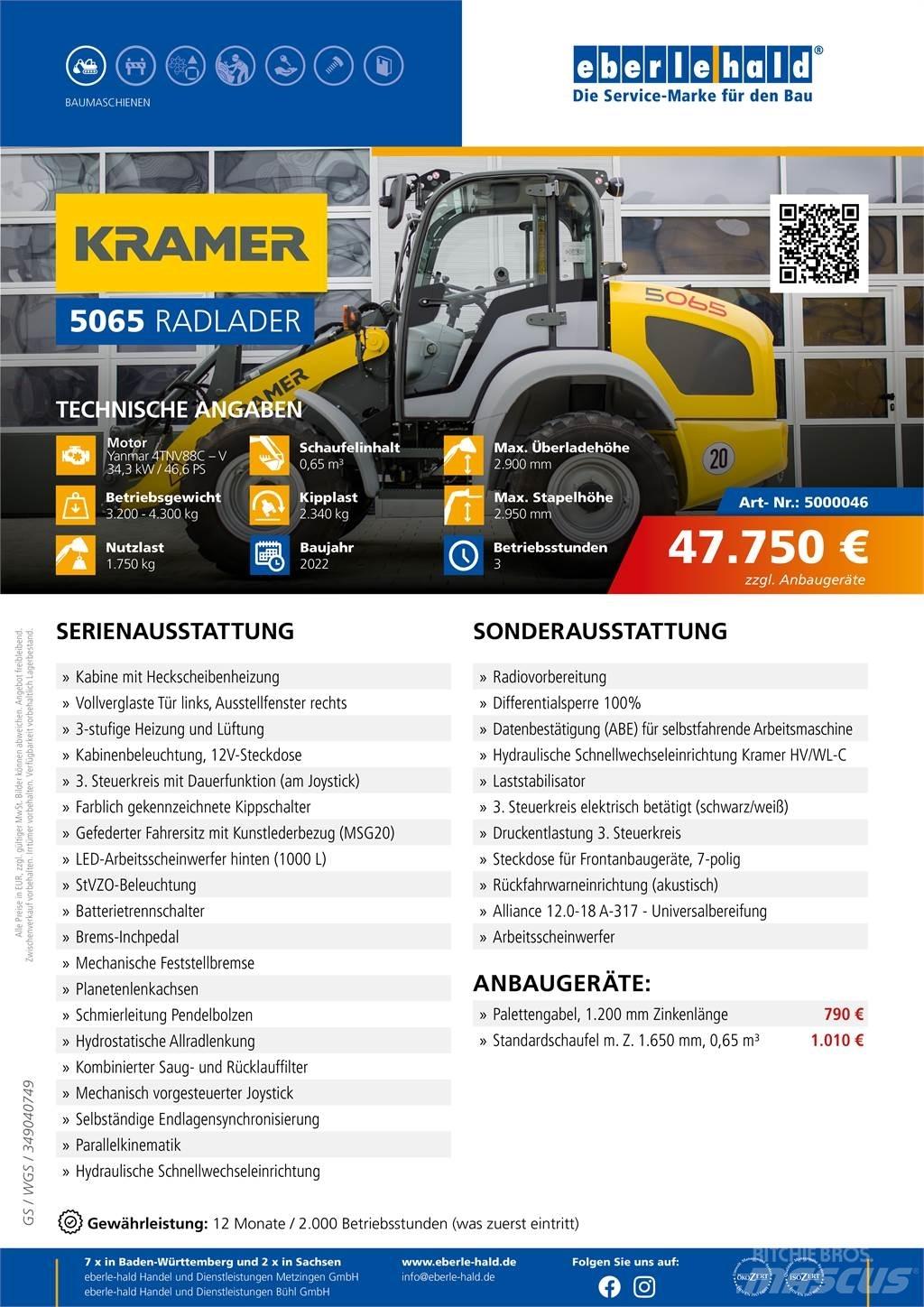 Kramer 5065 Utovarivači na kotačima